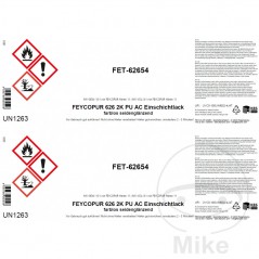 FEYCOLOR Set of labels for single-layer silk gloss paints 2K 998.01.31