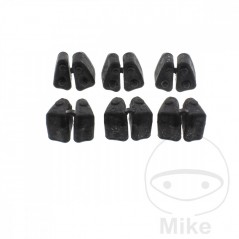 TOURMAX Juego gomas flectores corona rueda trasera 6U 727.01.34