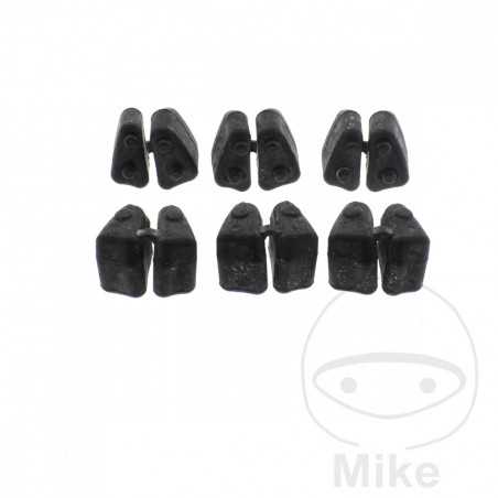 TOURMAX Rear wheel crown bending rubber set 6U 727.01.34