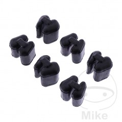 TOURMAX Juego gomas flectores corona rueda trasera 6U 727.16.26
