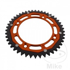 ZF SPROCKETS Transmission plate crown DUAL 46T P-428 Ø110 MM Ø132 758.05.23