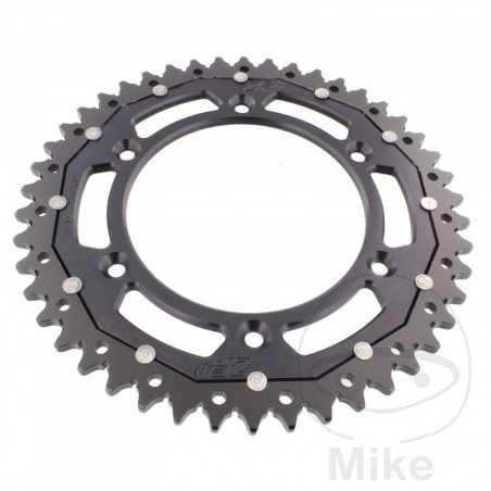 ZF SPROCKETS Transmission plate crown DUAL 46T P-520 Ø125 MM Ø150 758.05.60