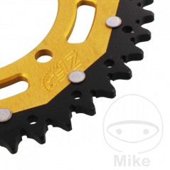 ZF SPROCKETS Transmission plate crown DUAL 44T P-520 Ø110 MM Ø130 758.06.75