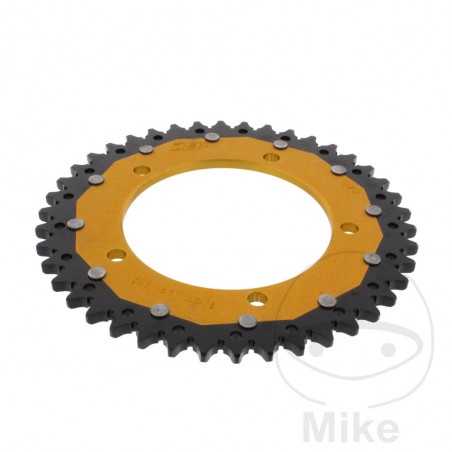 ZF SPROCKETS Transmission plate crown DUAL 42T P-525 Ø120 MM Ø140 758.08.05
