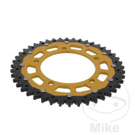ZF SPROCKETS Transmission plate crown DUAL 44T P-525 Ø110 MM Ø130.8 758.08.45