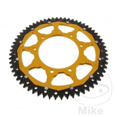 ZF SPROCKETS Transmission plate crown DUAL 62T P-428 Ø105 MM Ø125 758.15.69