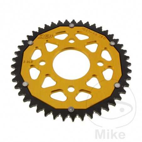 ZF SPROCKETS Transmission plate crown DUAL 45T P-428 Ø058 MM Ø090 758.17.07