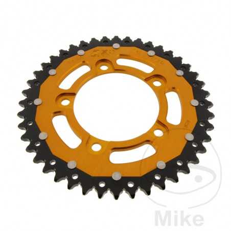 ZF SPROCKETS Transmission plate crown DUAL 44T P-525 Ø100 MM Ø120 758.17.19