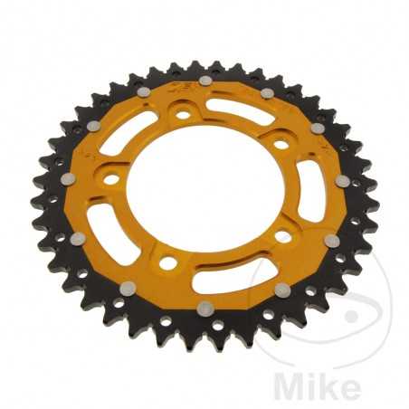 ZF SPROCKETS Transmission plate crown DUAL 42T P-525 Ø100 MM Ø120 758.17.22