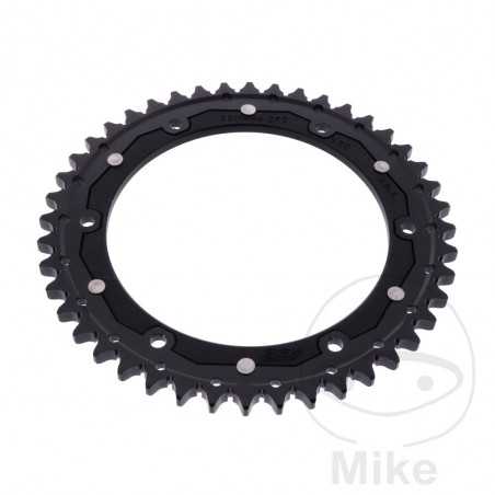 ZF SPROCKETS Transmission plate crown DUAL 44T P-530 Ø155 MM Ø176 758.18.25