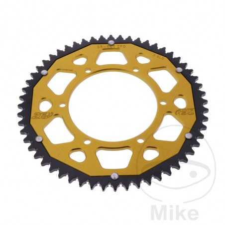 ZF SPROCKETS Transmission plate crown DUAL 56T P-428 Ø108 MM Ø123 758.18.32