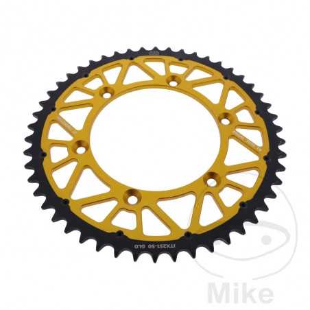 JT SPROCKETS Corona plato transmision DUAL 50T P-520 Ø130 MM Ø150 758.25.00