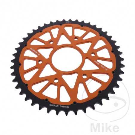 JT SPROCKETS Corona plato transmision DUAL 45T P-520 Ø063 MM Ø110 758.25.28