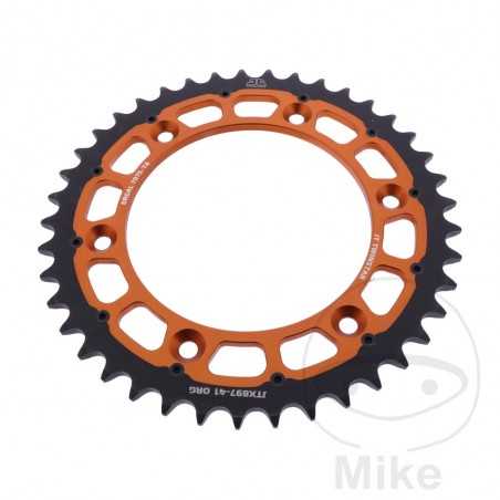 JT SPROCKETS Corona plato transmision DUAL 41T P-520 Ø125 MM Ø150 758.25.30