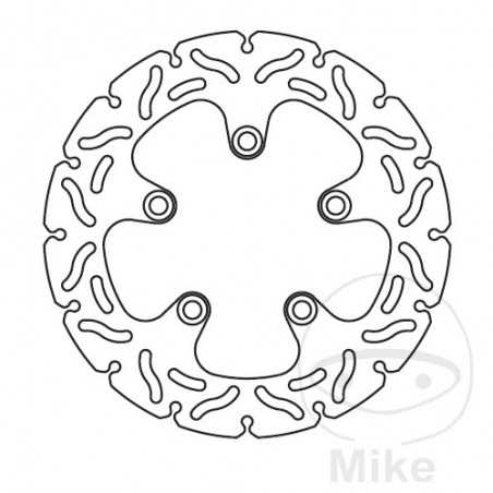 TRW Rigid brake disc for motorcycle RACING 788.04.46