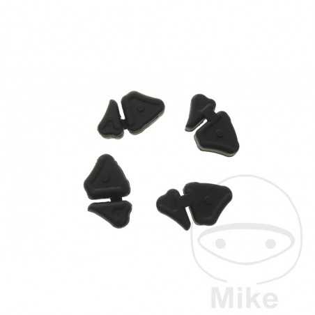 Juego de gomas flectores corona plato rueda trasera 4U OEM 727.11.54