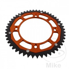 ZF SPROCKETS Transmission plate crown DUAL 49T P-428 Ø110 MM Ø132 758.05.27