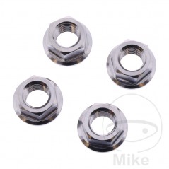JMP Nut set for transmission plate crown screw M10 X 1.25 MM INOX V4A 775.35.46