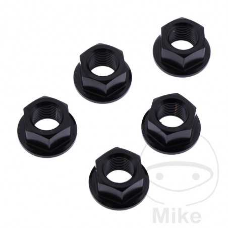 JMP Nut set for transmission plate crown screw M10 X 1.00 MM INOX V4A 775.35.62