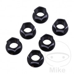 JMP Nut set for transmission plate crown screw M10 X 1.00 MM INOX V4A 775.35.63