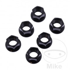 JMP Nut set for transmission plate crown screw M12 X 1.25 MM INOX V4A 775.35.65