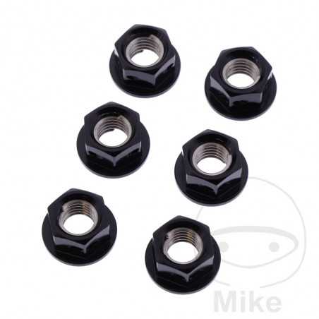 JMP Juego tuerca para tornillo corona plato transmision M8 X 1.25 MM RACING 775.35.77