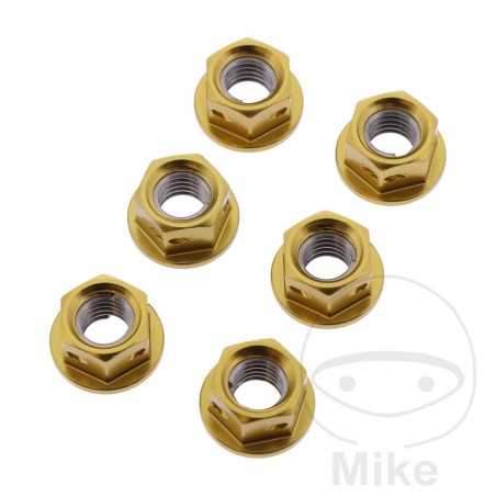 JMP Nut set for transmission plate crown screw M8 X 1.25 MM RACING 775.35.80