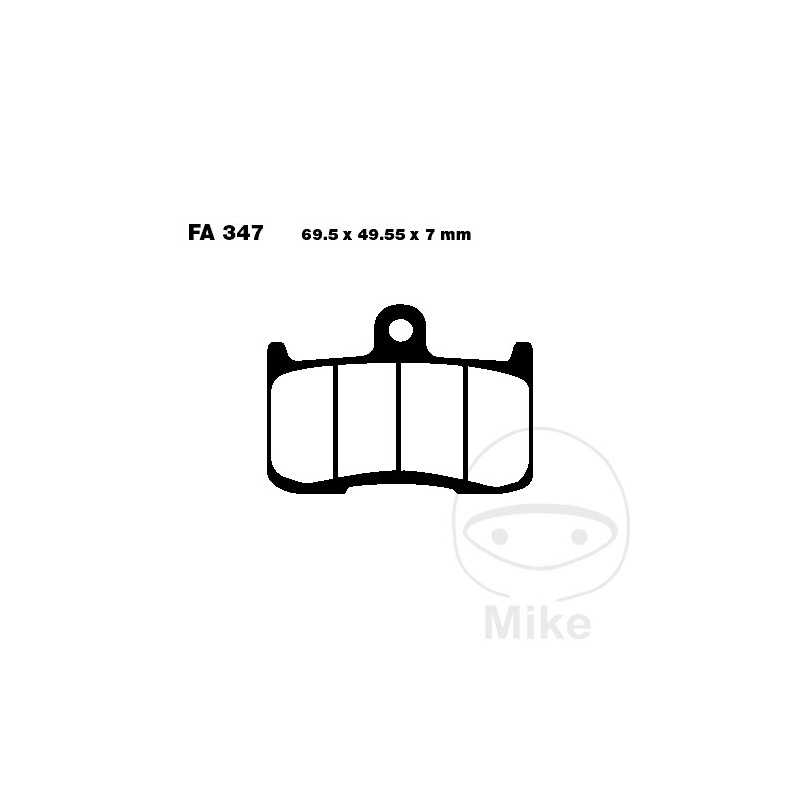 EBC SINTERED BRAKE PADS EPFA ALTN: 7870170 732.15.08