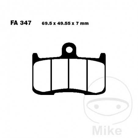 EBC SINTERED BRAKE PADS GPFAX ALTN: 7874993 732.00.06