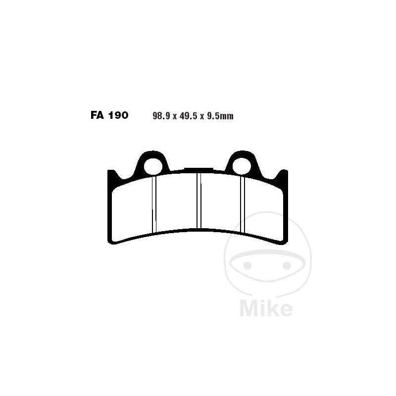 EBC SINTERED BRAKE PADS HH ALTN:7873425/7870412 732.88.26