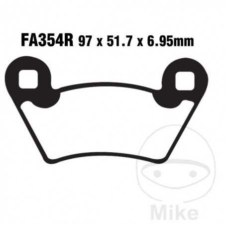 EBC SINTERED BRAKE PADS R ALTN: 7870137 732.00.24