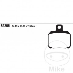 EBC SINTERED BRAKE PADS R ALTN: 7870926 732.00.28