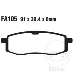 EBC SINTERED BRAKE PADS R ALTN: 7870070 732.00.31