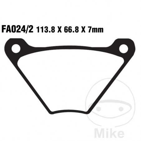 EBC Standard brake pads ALTN: 7872138 737.05.47