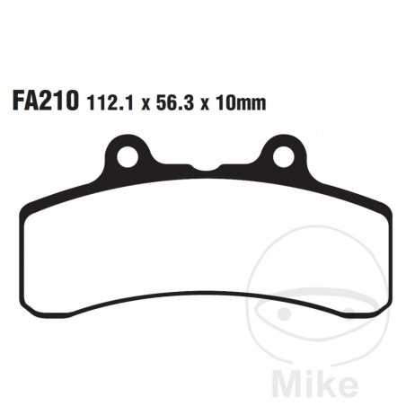 EBC Semi-sintered brake pads V 732.00.74