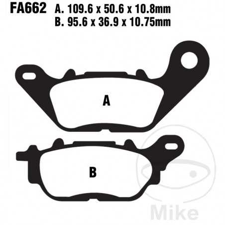 EBC Standard brake pads ALTN: 7870100 732.00.97