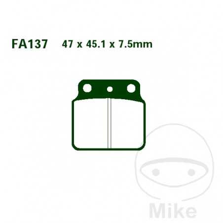 EBC SINTERED BRAKE PADS R ALTN: 7875065 732.04.01