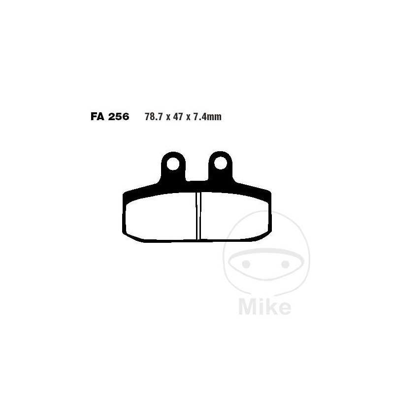 EBC carbon brake pads SCOOTER 732.05.32