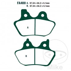 EBC Semi-sintered brake pads V 737.70.52