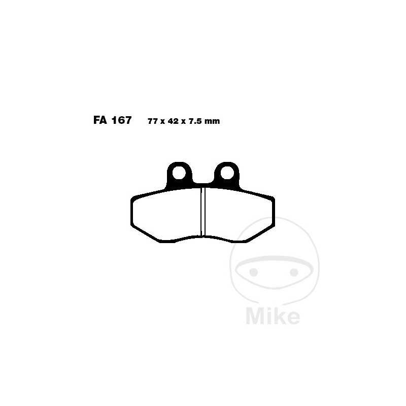 EBC SINTERED BRAKE PADS HH 732.10.29