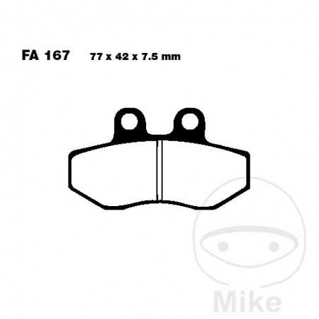 EBC SINTERED BRAKE PADS HH 732.10.29