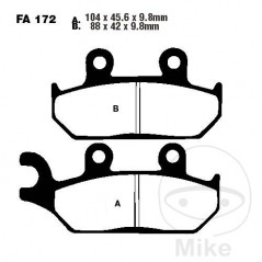 EBC SINTERED BRAKE PADS R ALTN: 7872583 732.12.19