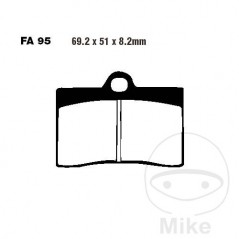 EBC Semi-sintered brake pads V 737.70.25