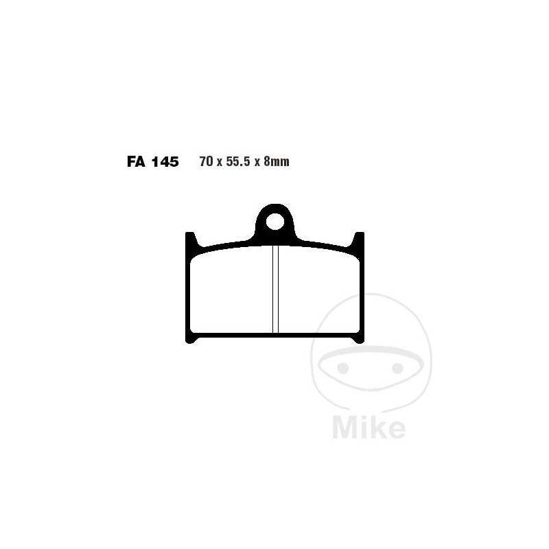 EBC SINTERED BRAKE PADS HH ALTN: 7873359 732.86.51