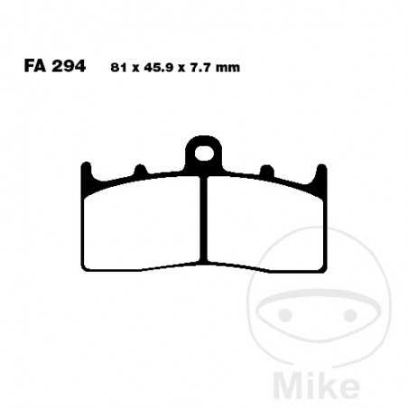 EBC SINTERED BRAKE PADS EPFA ALTN: 7870184 732.15.34