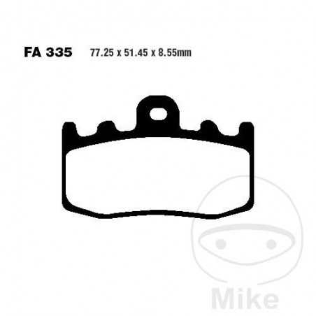 EBC SINTERED BRAKE PADS EPFA ALTN: 7870185 732.15.35
