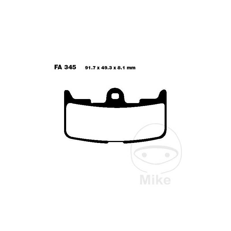 EBC SINTERED BRAKE PADS EPFA 732.17.71