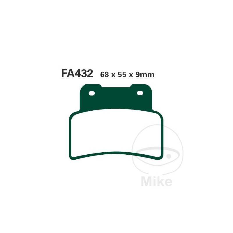 EBC SINTERED BRAKE PADS HH ALTN: 7874696 732.24.15