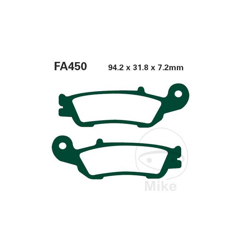 EBC SINTERED BRAKE PADS MX-S 732.25.63