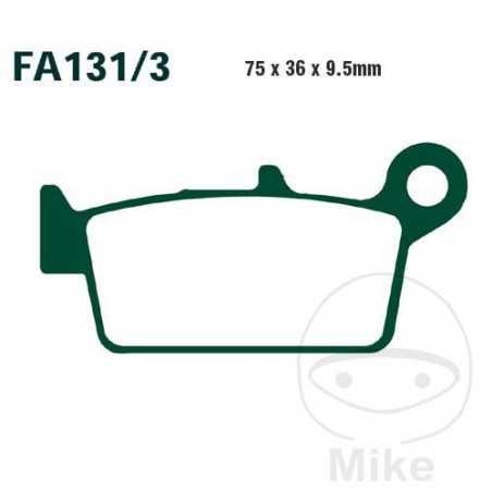 EBC SINTERED BRAKE PADS HH SCOOTER 732.27.95